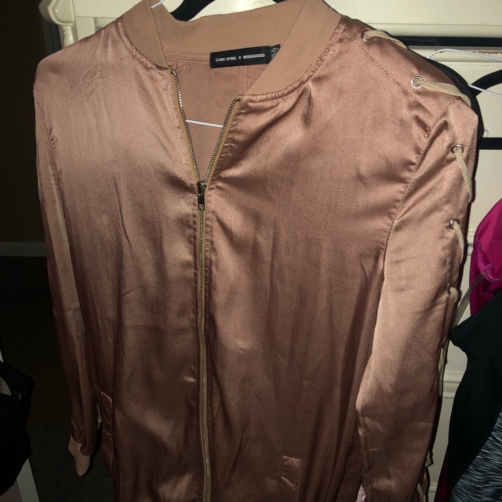 Miss guided bomber jacket